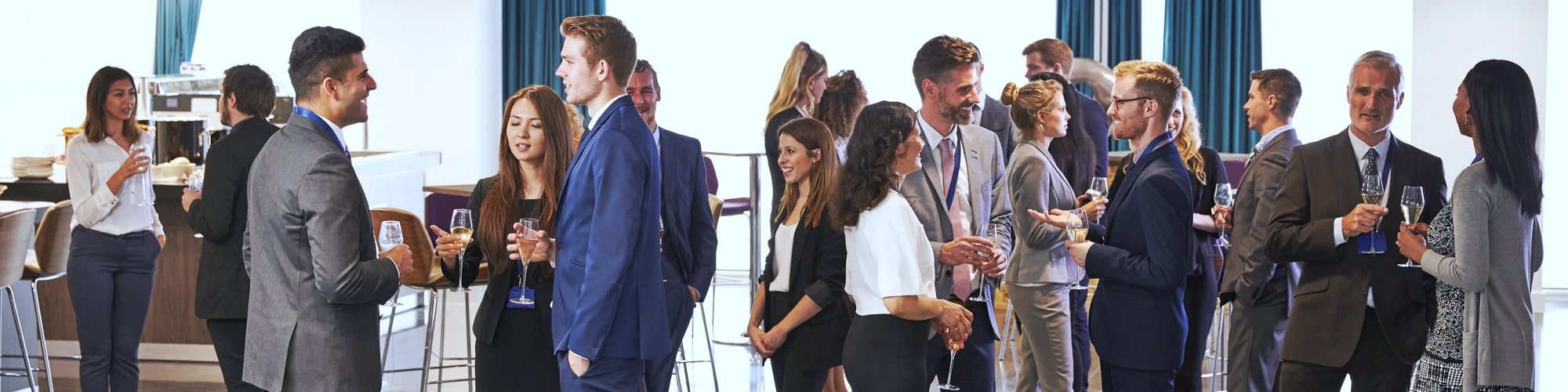 group of people having a party at their office